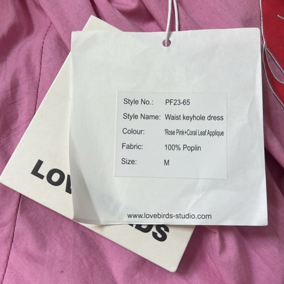 LOVEBIRDS Keyhole Dress, NWT | Size M - Picture 4 of 4